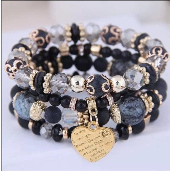 Bohemian 4 Pcs/Set Multilayer Bracelet - Picture 3 of 4